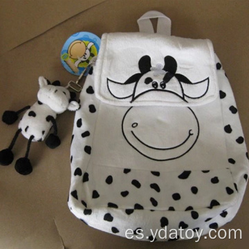 Mochila de animales de felpa de vacas